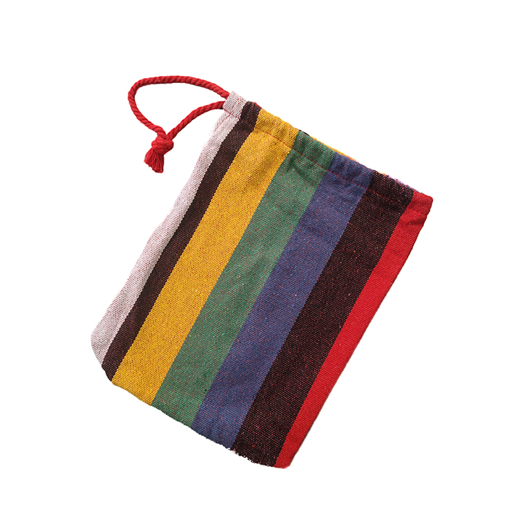 Rainbow Stripes Hamac Loisirs Double Toile Hamac avec Rayures Voyage Camping Hamac