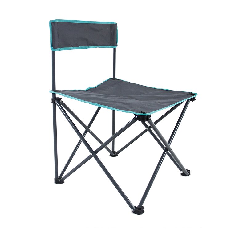 Le métal compact de loisirs de transport facile préside le camping se pliant extérieur de chaise de pelouse