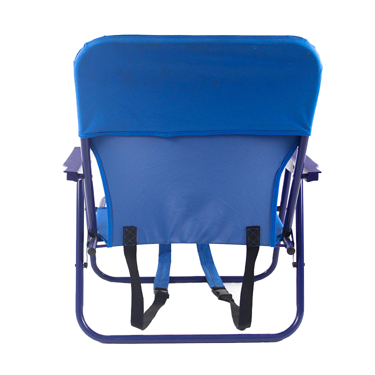 Fabricant personnalisé facile à transporter chaise de plage Bahama réglable chaise portable en métal