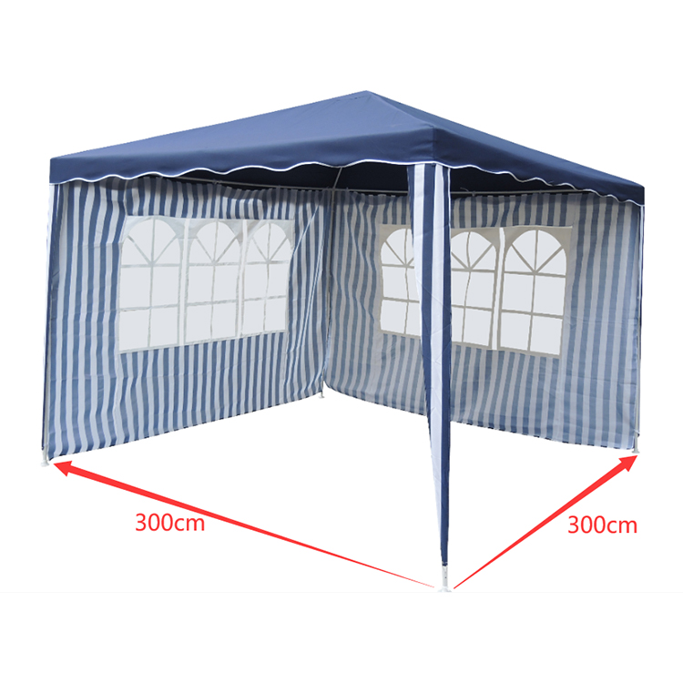 Gazebo extérieur de haute qualité Jardin Barbecue en acier Tente Roman Gazebo Canopy Tente pliante