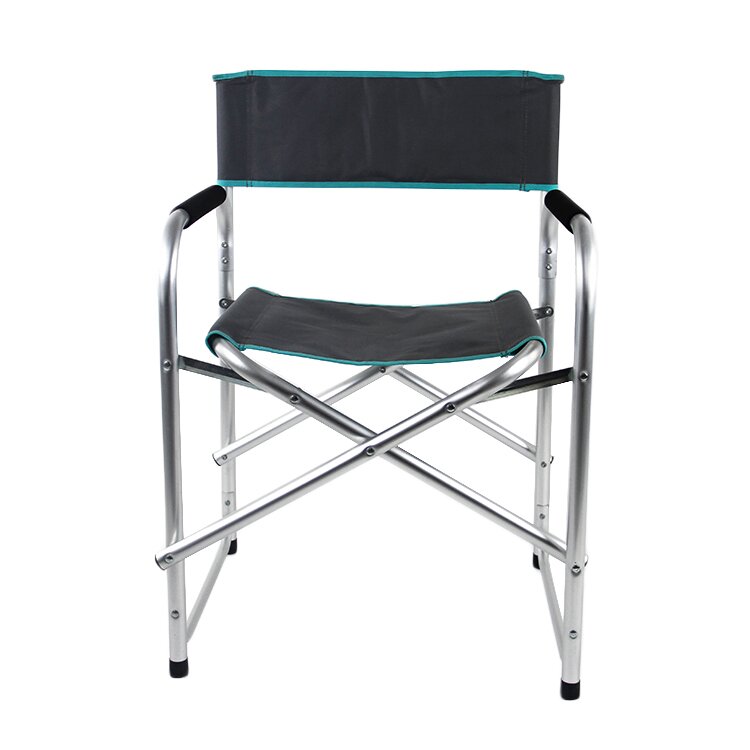 Chaise de camping pliable chaise de directeur portable extérieure chaises de camping pliantes légères avec table d'appoint