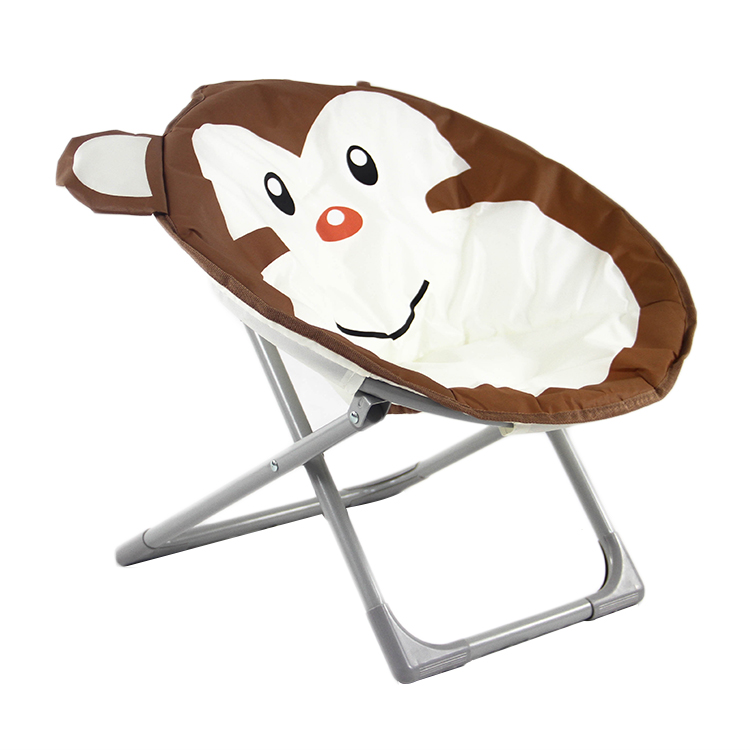 Offre spéciale chaise d'extérieur dessin animé enfant Squad chaise de plage, cadre en métal facile à ouvrir et avec porte-gobelet chaise pliante pour enfant