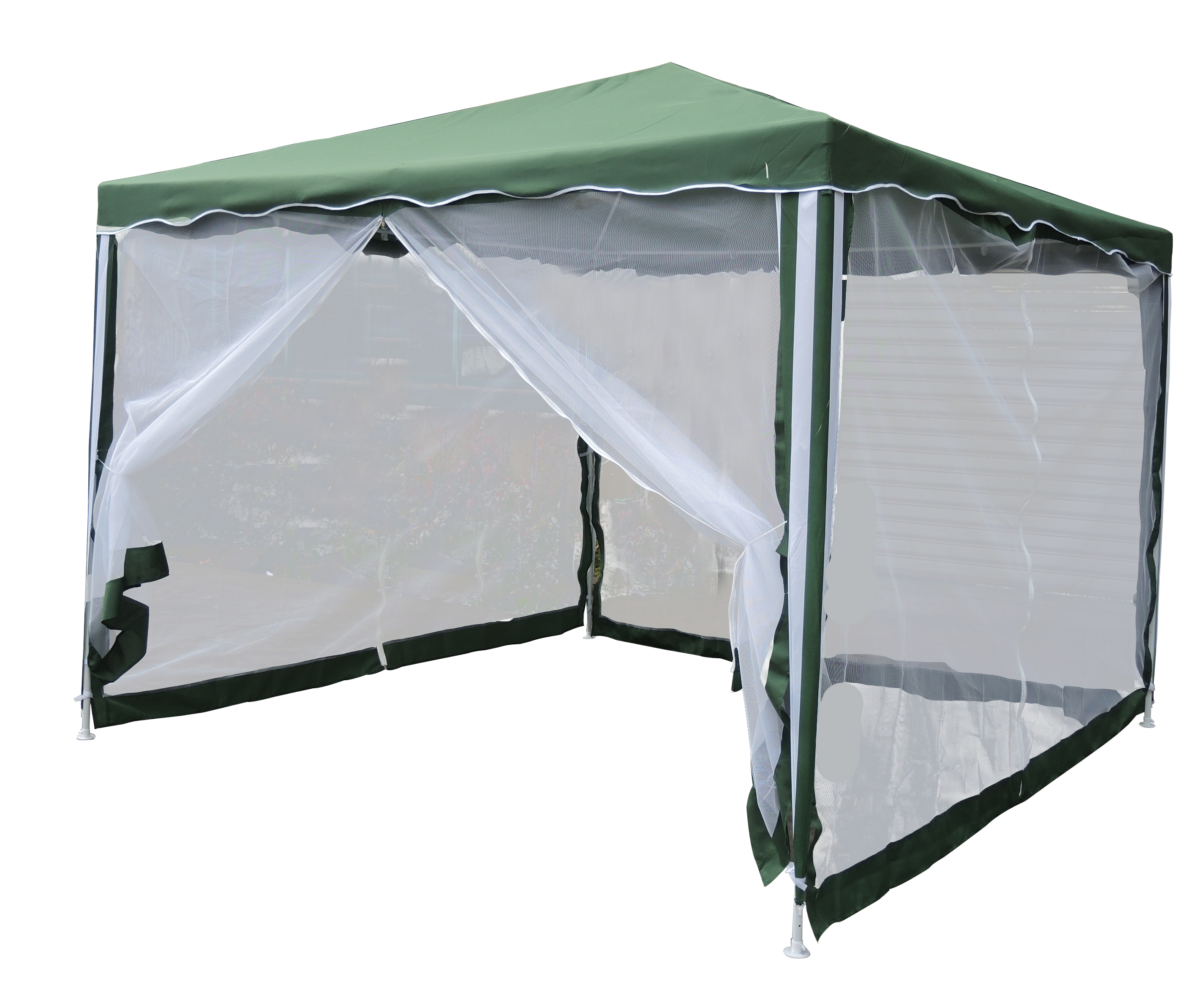 Gazebo escamotable coupe-vent et imperméable