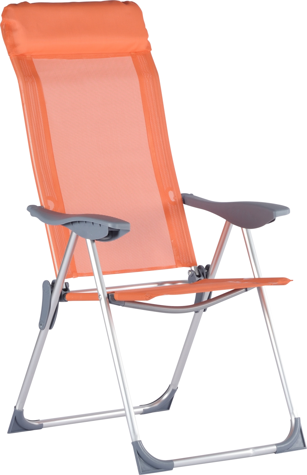 Belle chaise pliante de camping avec coussin