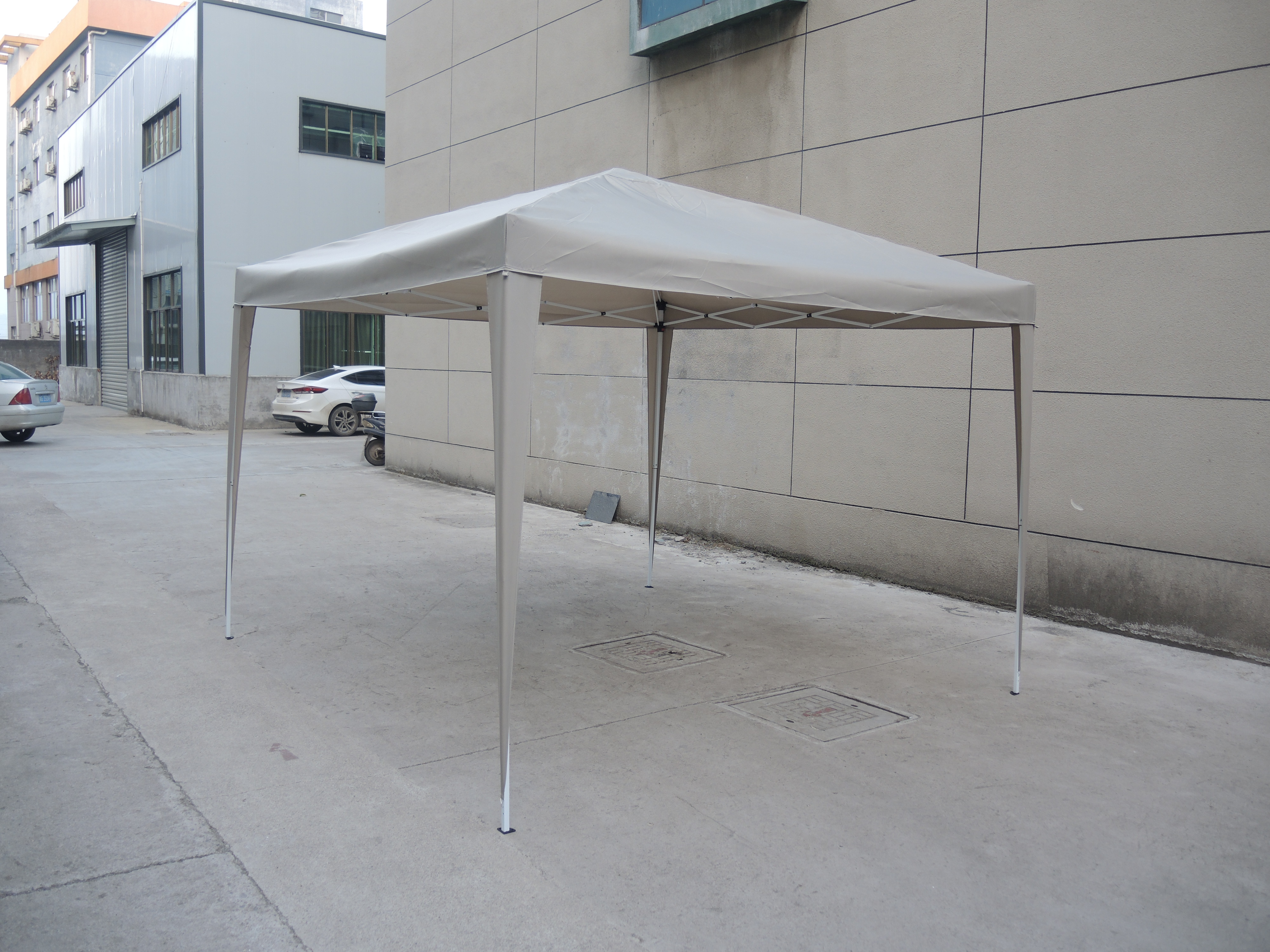 Offre spéciale extérieure Portable cadre léger tente pliante jambe droite Pop-up auvent Gazebo hauteur réglable